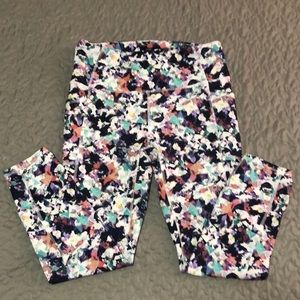 Multicolored yoga pants